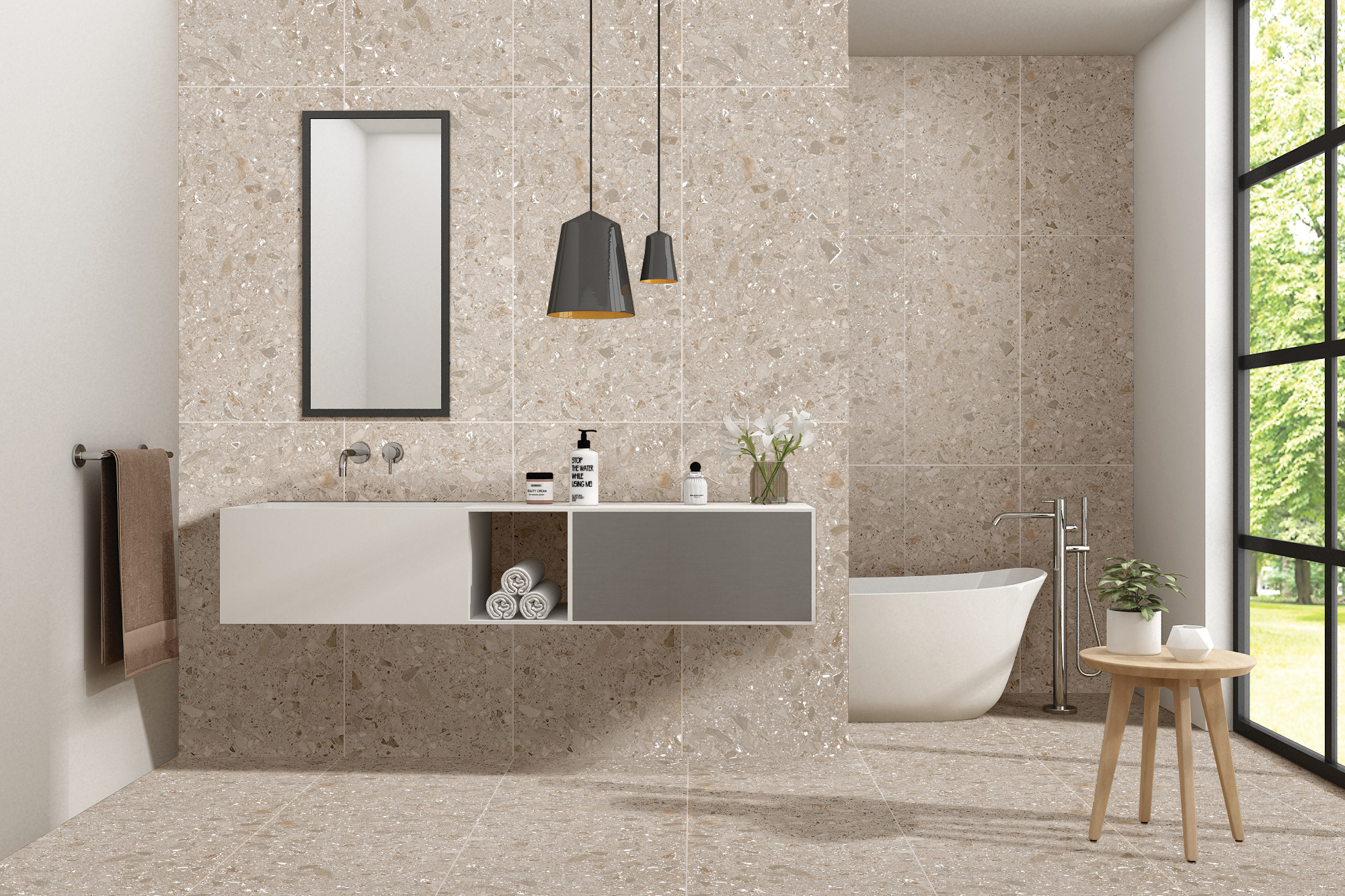 URBAN TERRAZO BEIGE